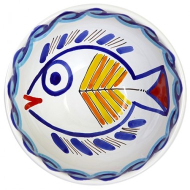 Sicilian round ceramic Appetizers Plate de simone pottery Levante BUFLV Sicilian round ceramic Appetizers Plate de simone pottery Levante BUFLV